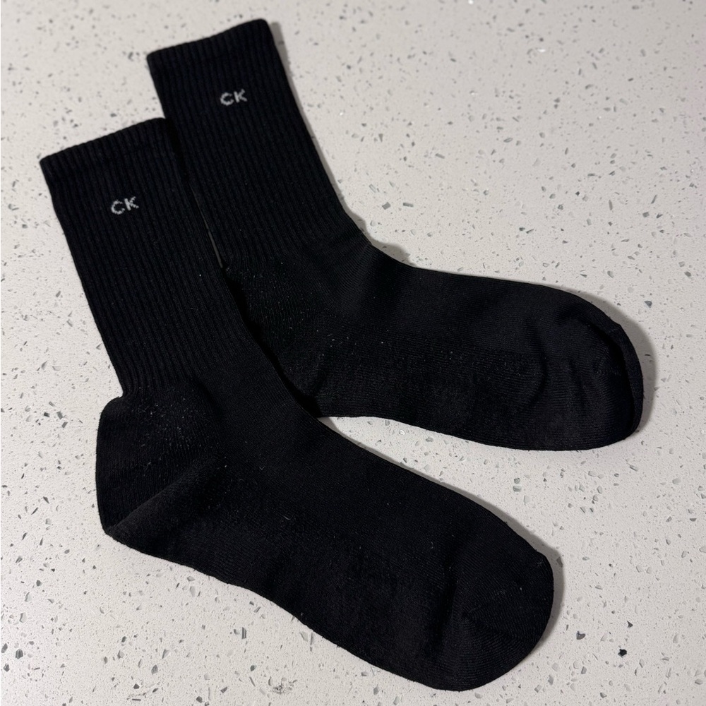 Calvin Klein Black Crew Socks